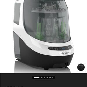 Baby Brezza Black and White Bottle Sterilizer